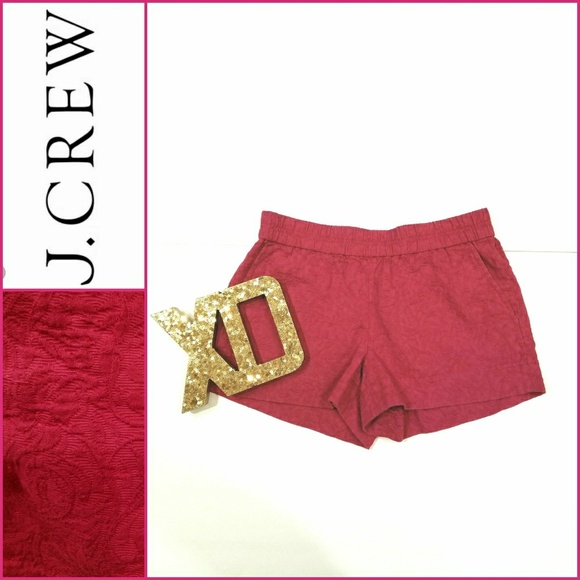 Raspberry J. Crew Shorts - Picture 2 of 4